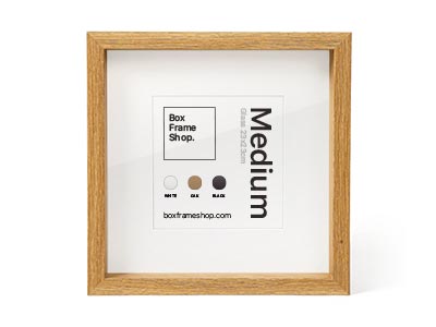 Preview of Medium Box Frame — Oak