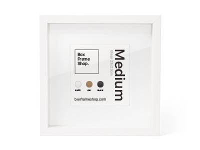 Preview of Medium Box Frame — White